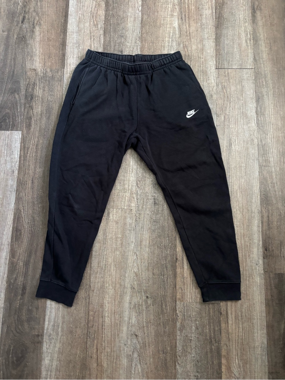 Nike Basic Black Sweatpants with Logo